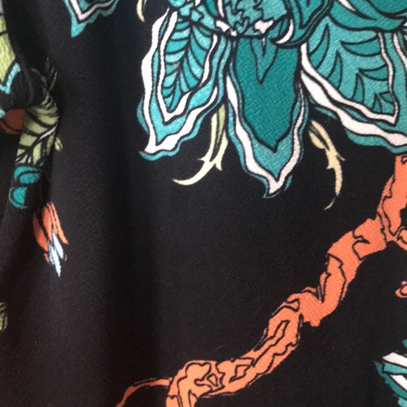 Floral dress with pockets - Picture 2 of 4